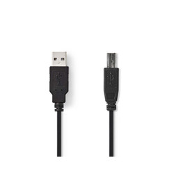 Cordon USB2.0 A-B M/M 1,8m