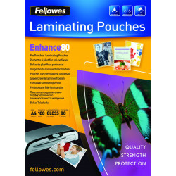 FELLOWES PUNCHED POUCH...