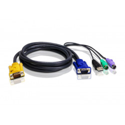 Aten Câble KVM USB 3m PS/2